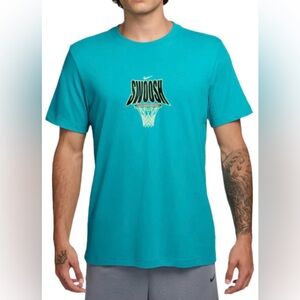 Nike Men’s Dri-Fit Basketball T-shirt Size XL  Green New